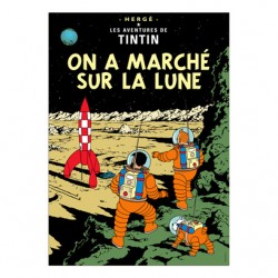 Poster-On a marché sur la Lune