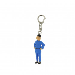 Keyring-Tintin Blue Lotus