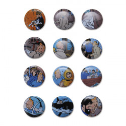 Badges Tintin « Le Trésor...