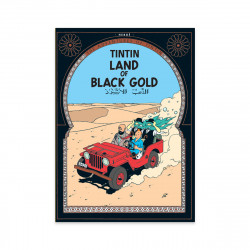 Postcard-Land of Black Gold