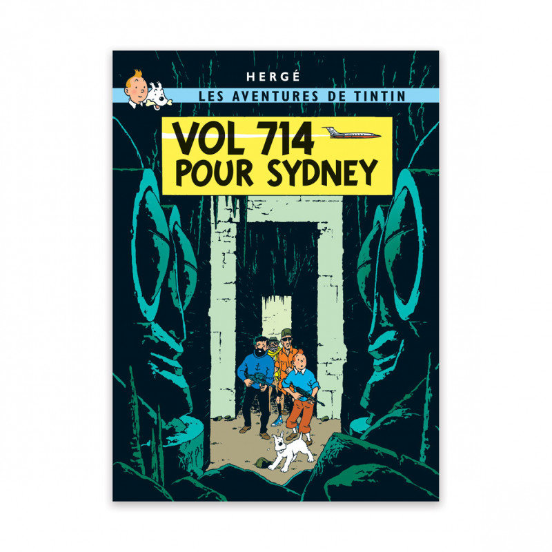 Postcard-Flight 714 - Accueil | BOUTIQUE.TINTIN.COM Tintin Boutique
