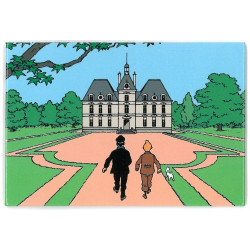 Magnet-Tintin Château...