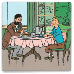 Magnet-Tintin/Haddock petit...