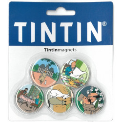 Magnets-Set de 5 aimants ronds