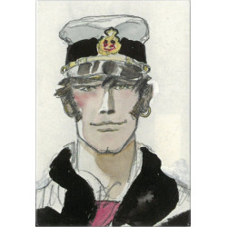 Corto Maltese-Magnet Aquarelle