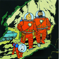 Magnet - Tintin, Haddock &...