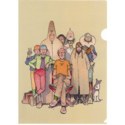 Mœbius-Plastic folder A4 Tribe