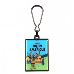 Keyring-Tintin en Amérique