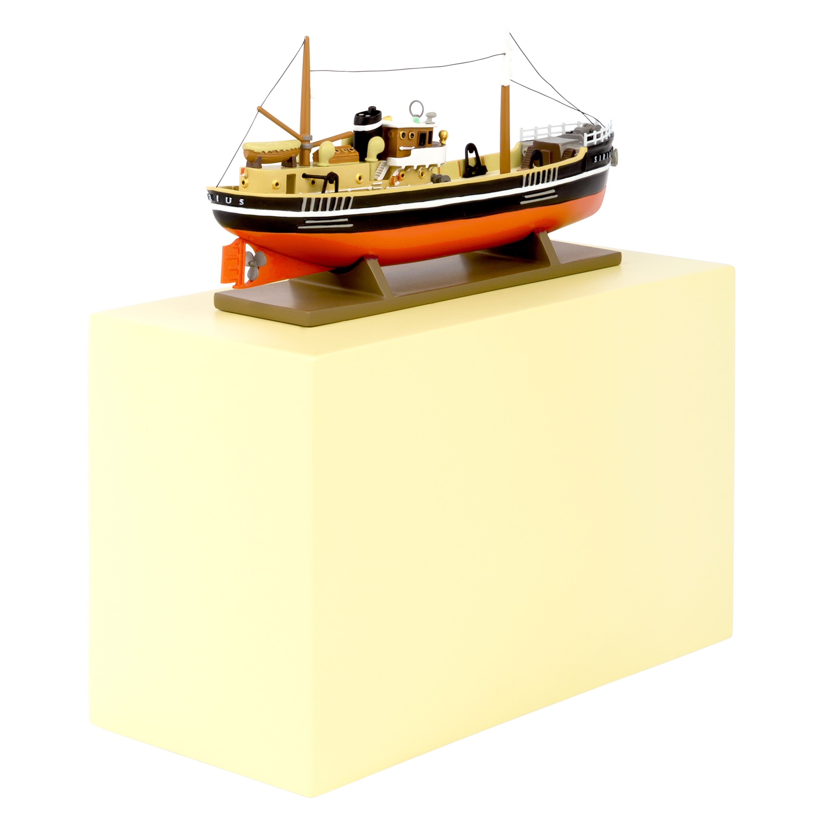 Tintin - Maquette du Bateau La Toison d'Or - Le mystère de la Toison d