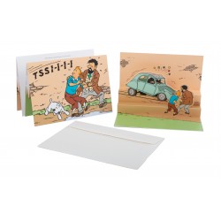 Postcard Tintin-The...