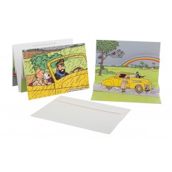 Postcard Tintin-The Haddock...