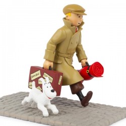 Figurine Kuifje "Ze komen...