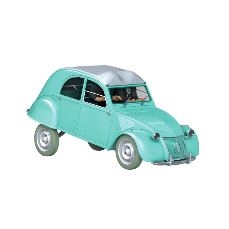 Voiture Tintin N°8-La 2CV des Dupondt - Objets de collection | BOUT
