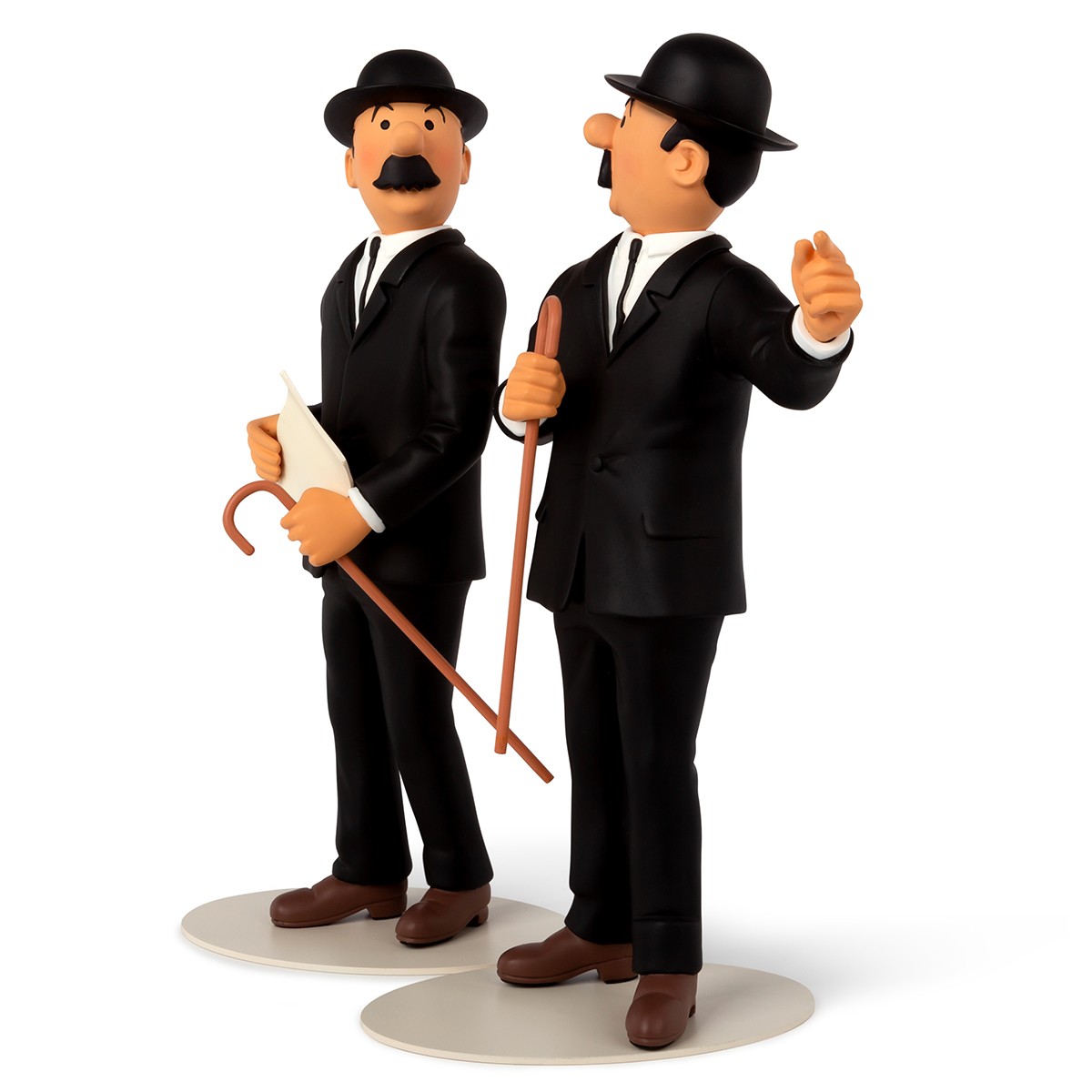 Figurine Dupont Et Dupond – Tintin – 22cm – Occasion