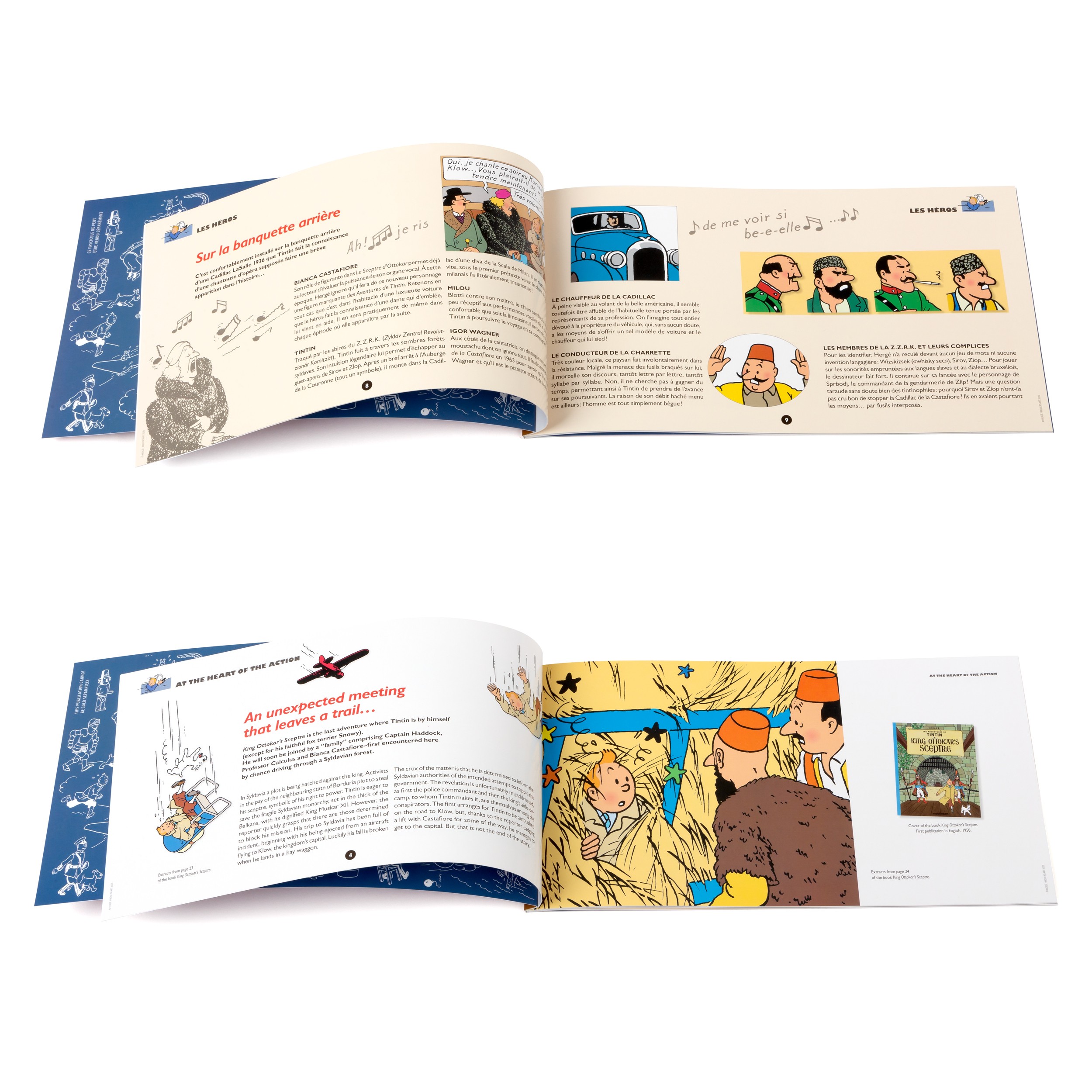 Miniature Voiture De Tintin : La Voiture De La Castafiore - Collection Hachette, échelle 1/24 (occasion)
