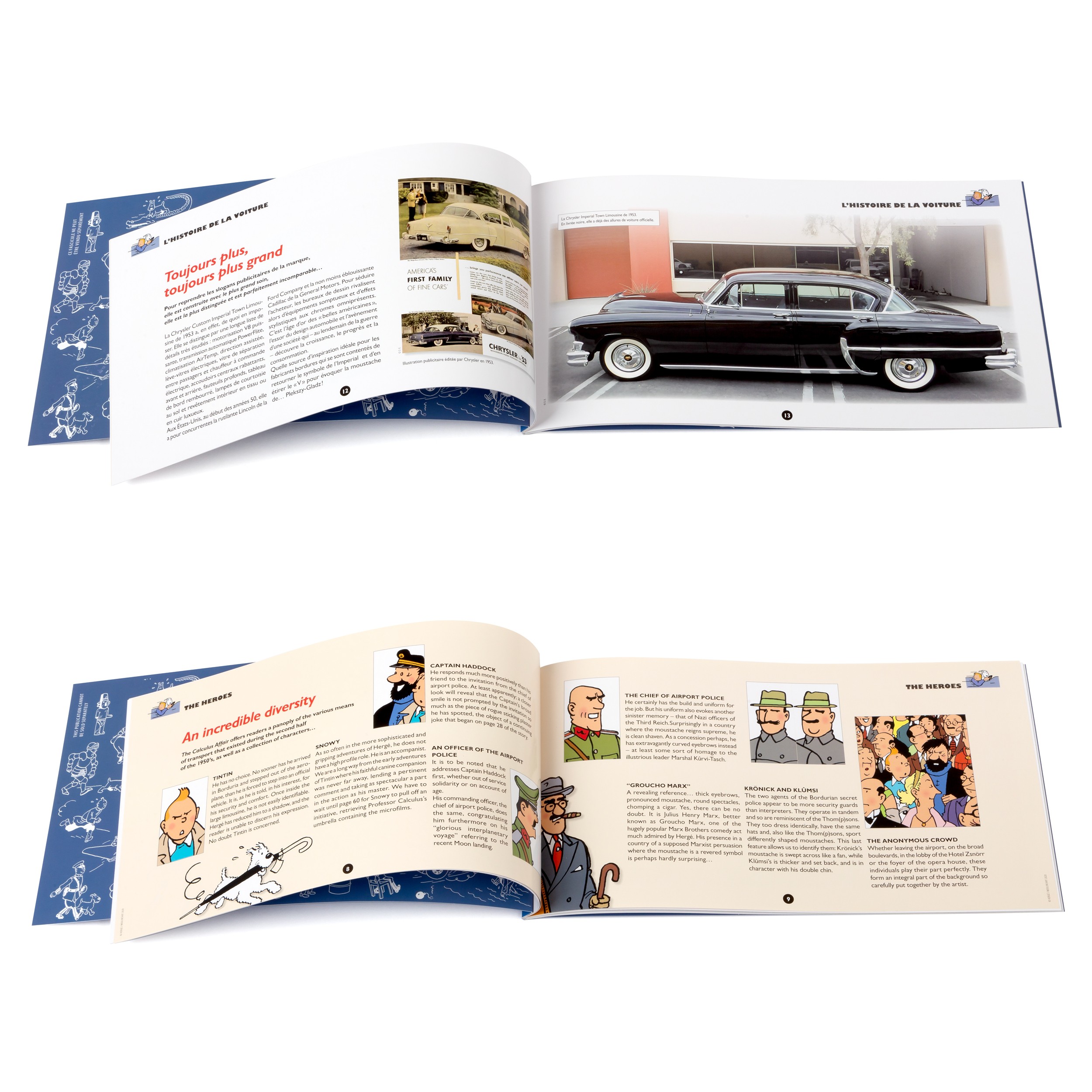 Les Voitures De Tintin  Echelle 1:24  - Hachette - N°34 La Voiture Des Interpretes  L Affaire Tourn P Image 503320 Grande