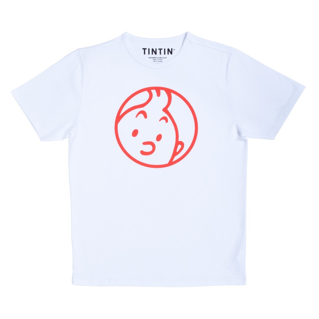 T-shirt Tintin Reporter 100% Coton Blanc - Taille 10 Ans, Neuf Avec étiquettes, édition 2024