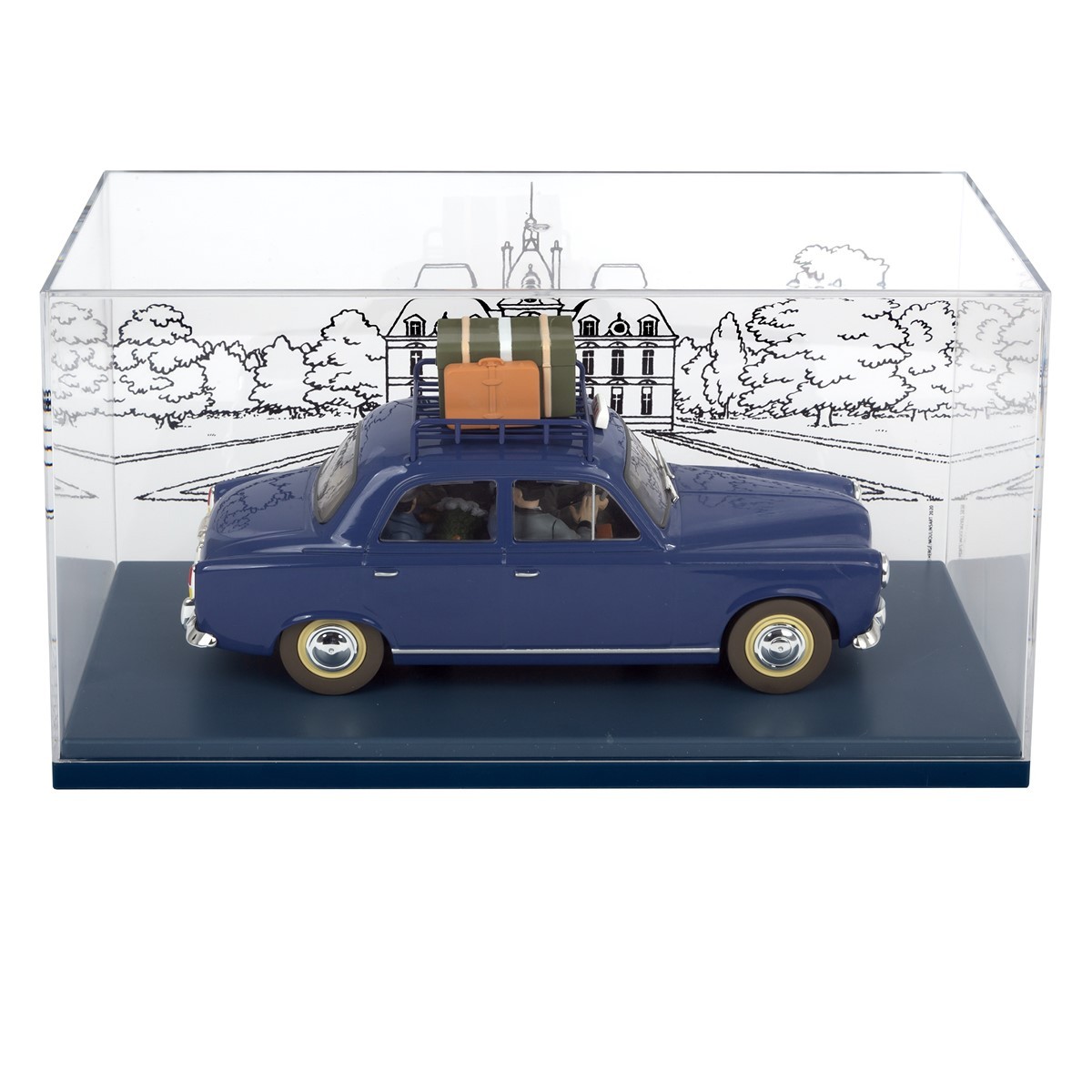 Tintin Le Taxi de Moulinsart - Les bijoux de la Castafiore Bleu 1/24 29937