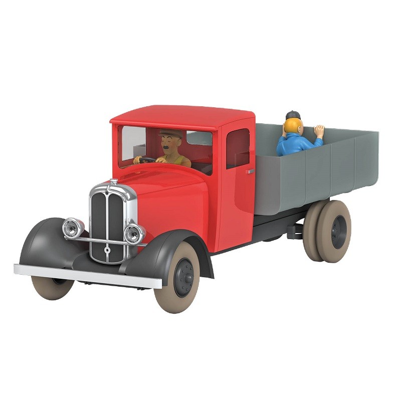 voiture tintin la camionnette collection Hachette 1/24 n°13 + fascicule