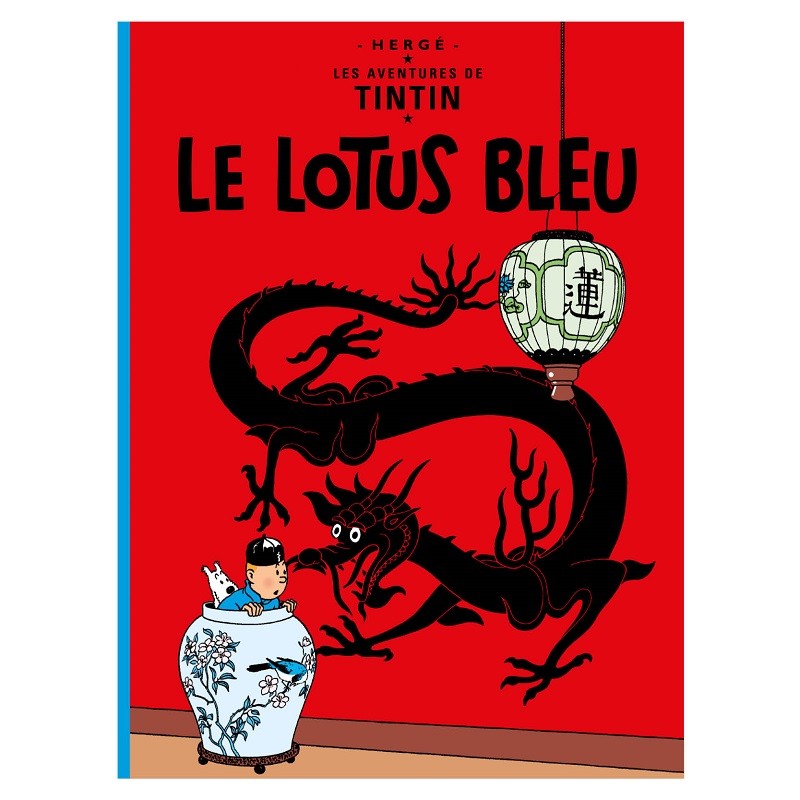Figurine tintin lotus bleu d'occasion - Collection