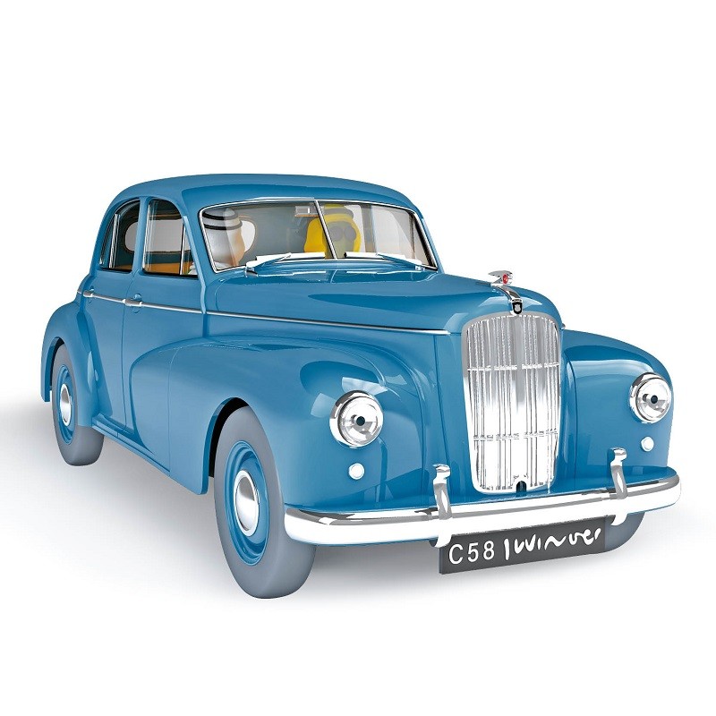 Voiture Tintin Hachette 1/24, Morris Six Des Partisans, N°53 Avec Fascicule, Occasion