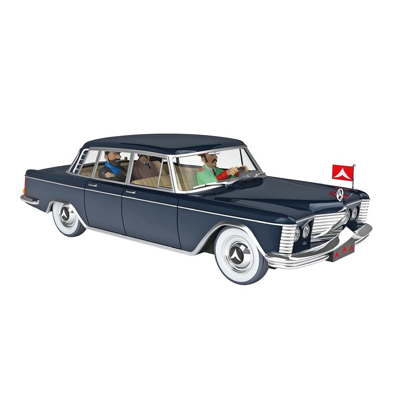 Figurine Tintin - La Limousine Officielle N°64 1/24ème - Résine - Édition 2020