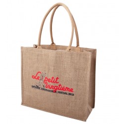 Jute bag – Petit Vingtième Red