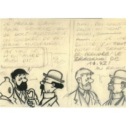 Postcard - Cuthbert, Tintin...