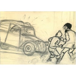 Carte postale - Tintin &...