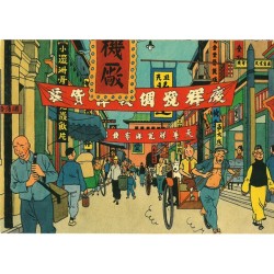 Postcard - Blue lotus