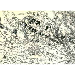 Postcard - Unicorn dive