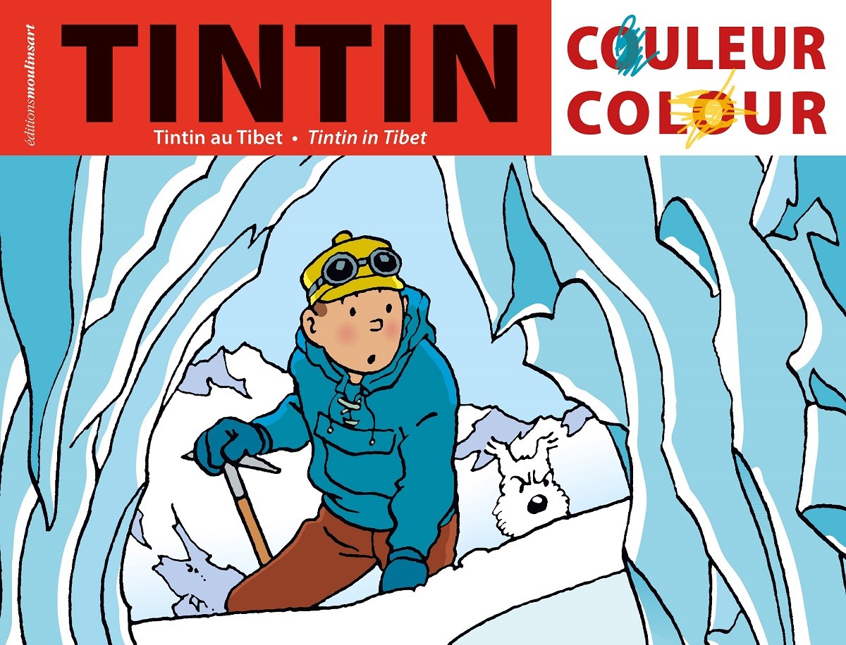 Album à colorier - Tintin au Tibet (2025) - Accueil | BOUTIQUE.TINT...