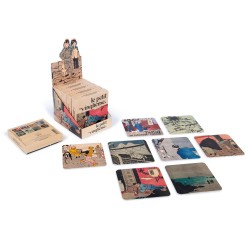 Set of 8 Tintin "Petit...