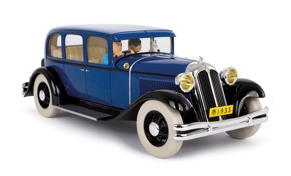 Tintin Limousine 1:43 Atlas 1/43 Tintin Lotus Bleu - Limousine