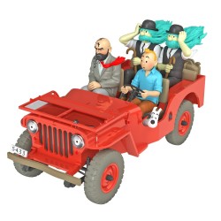 Kuifje Auto N°47-De rode...