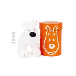 Peluche Milou 20 cm - boîte...