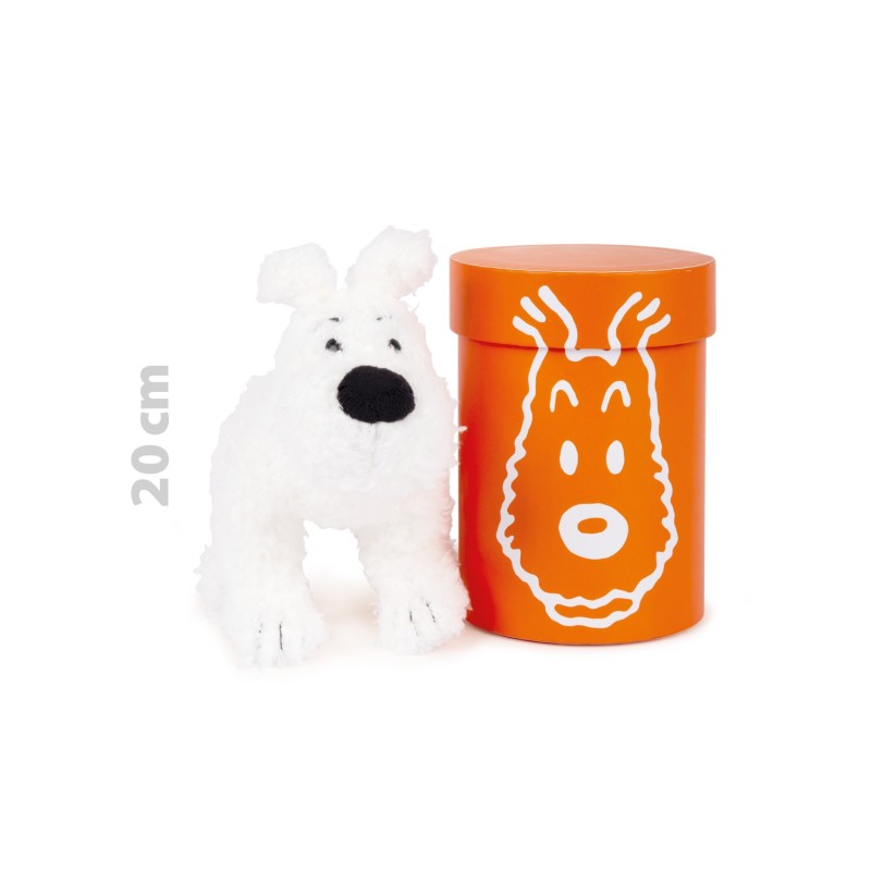 Peluche Milou 8 Cm – Chien De Tintin – Moulinsart – Officielle