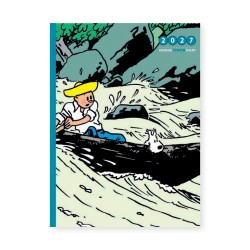 Agenda de bureau Tintin 2027
