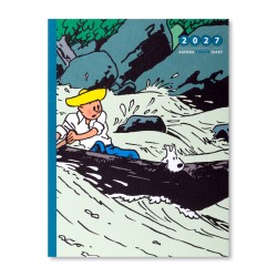 Agenda de bureau Tintin 2027